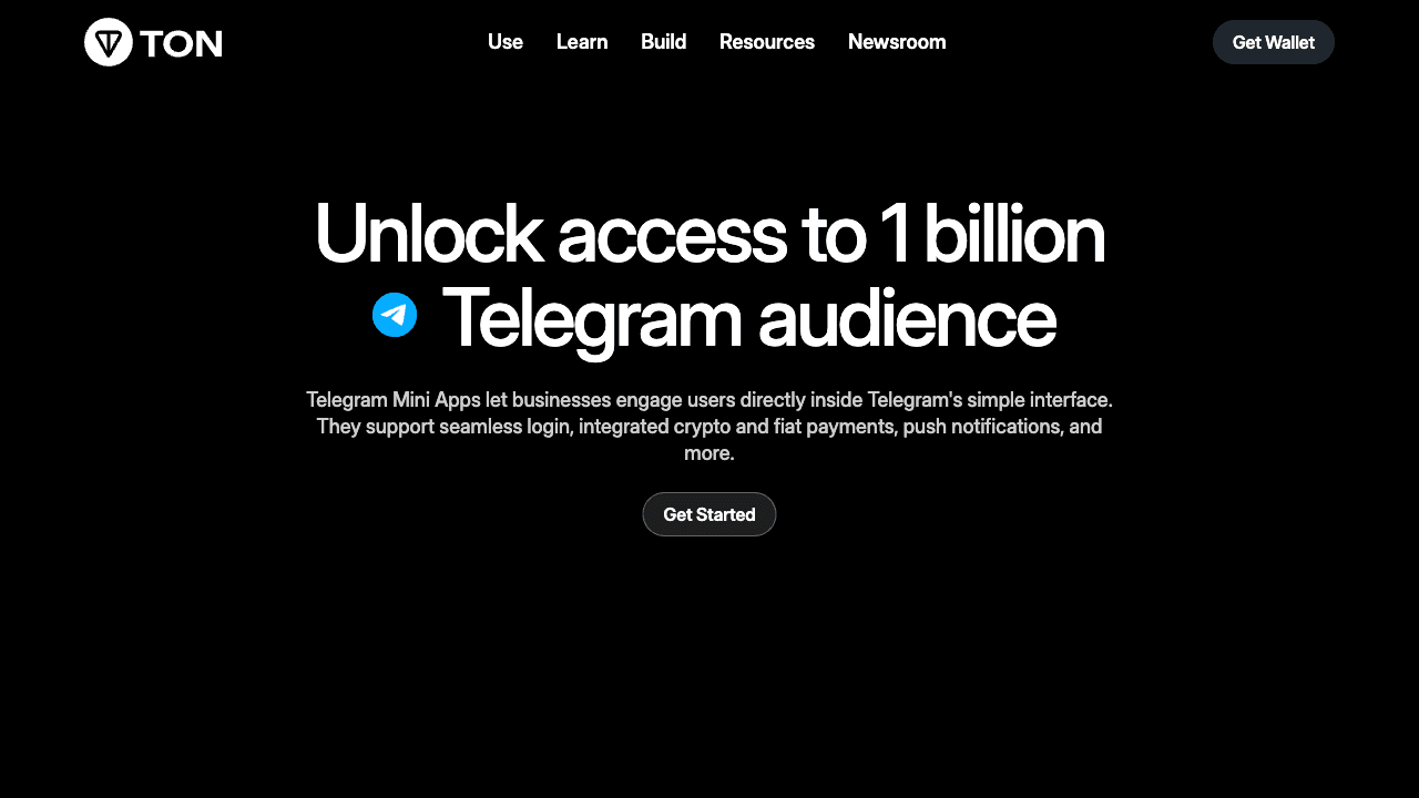 TON mini apps catalog — where paying apps are listed
