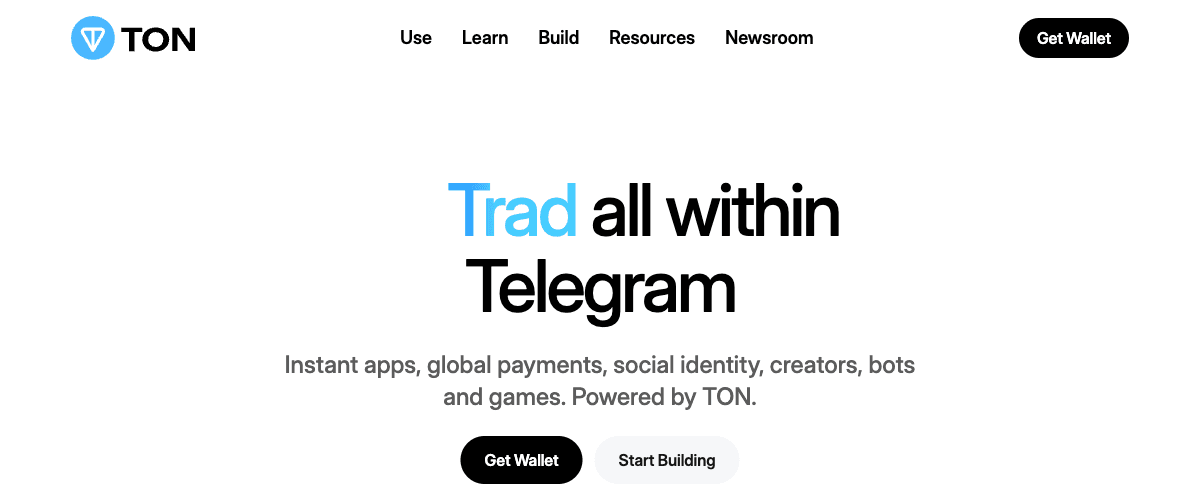 ton.org — official hub of the TON ecosystem