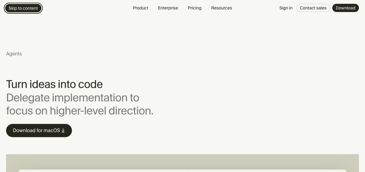 Cursor — AI code editor interface for experienced developers